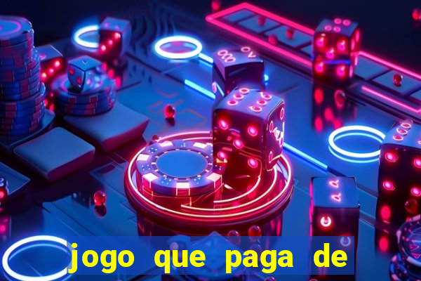 jogo que paga de verdade no pix